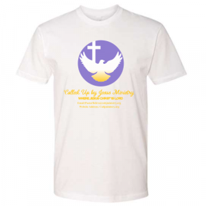 Called Up By Jesus Classic Tee - White
