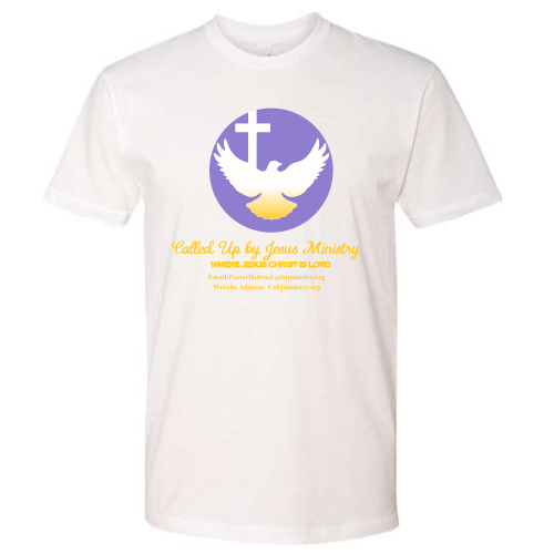 Called Up By Jesus Classic Tee - White